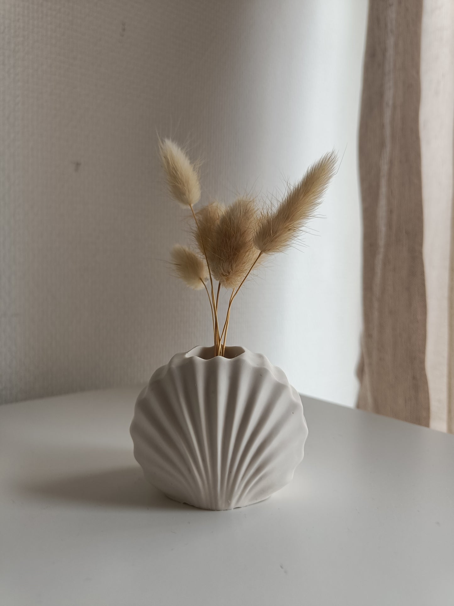 Small Shell Candlestick Holder
