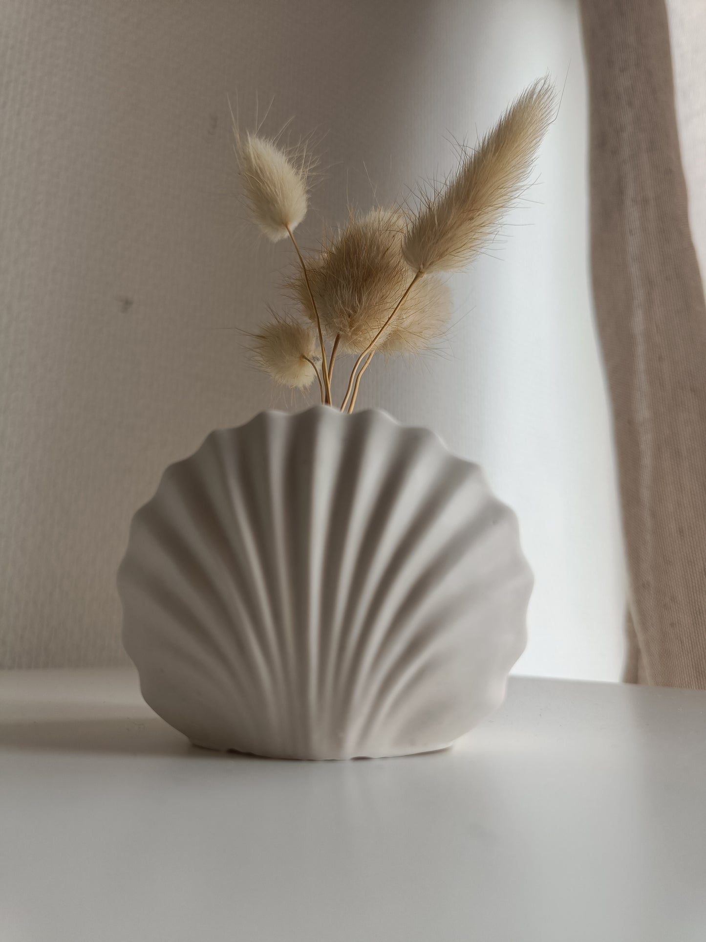 Small Shell Candlestick Holder