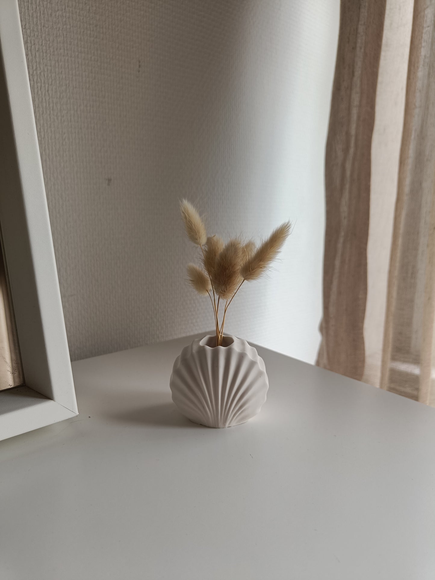 Small Shell Candlestick Holder
