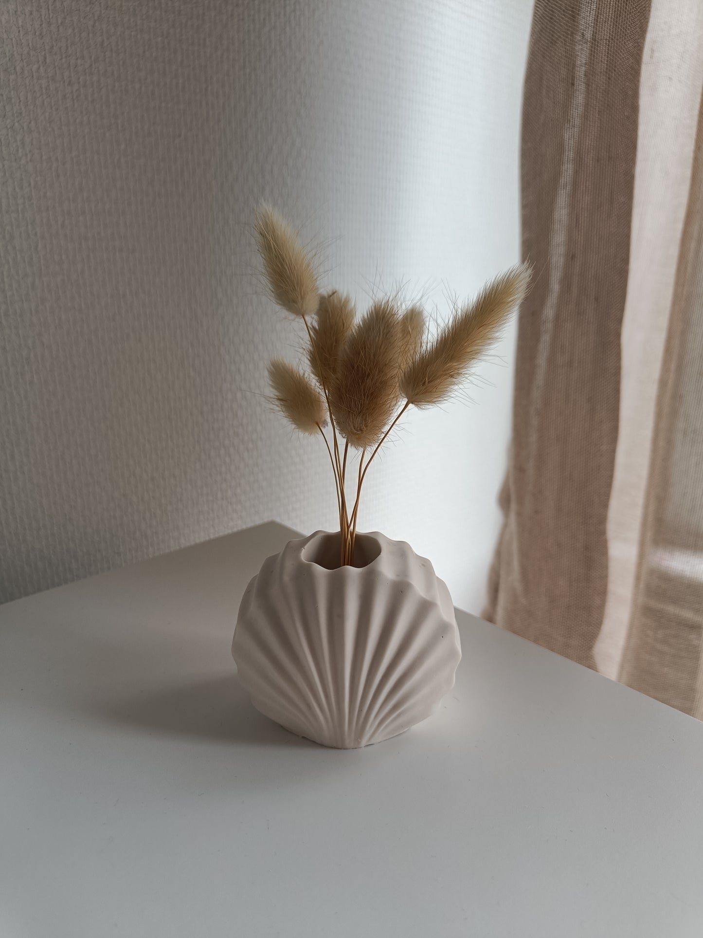 Small Shell Candlestick Holder