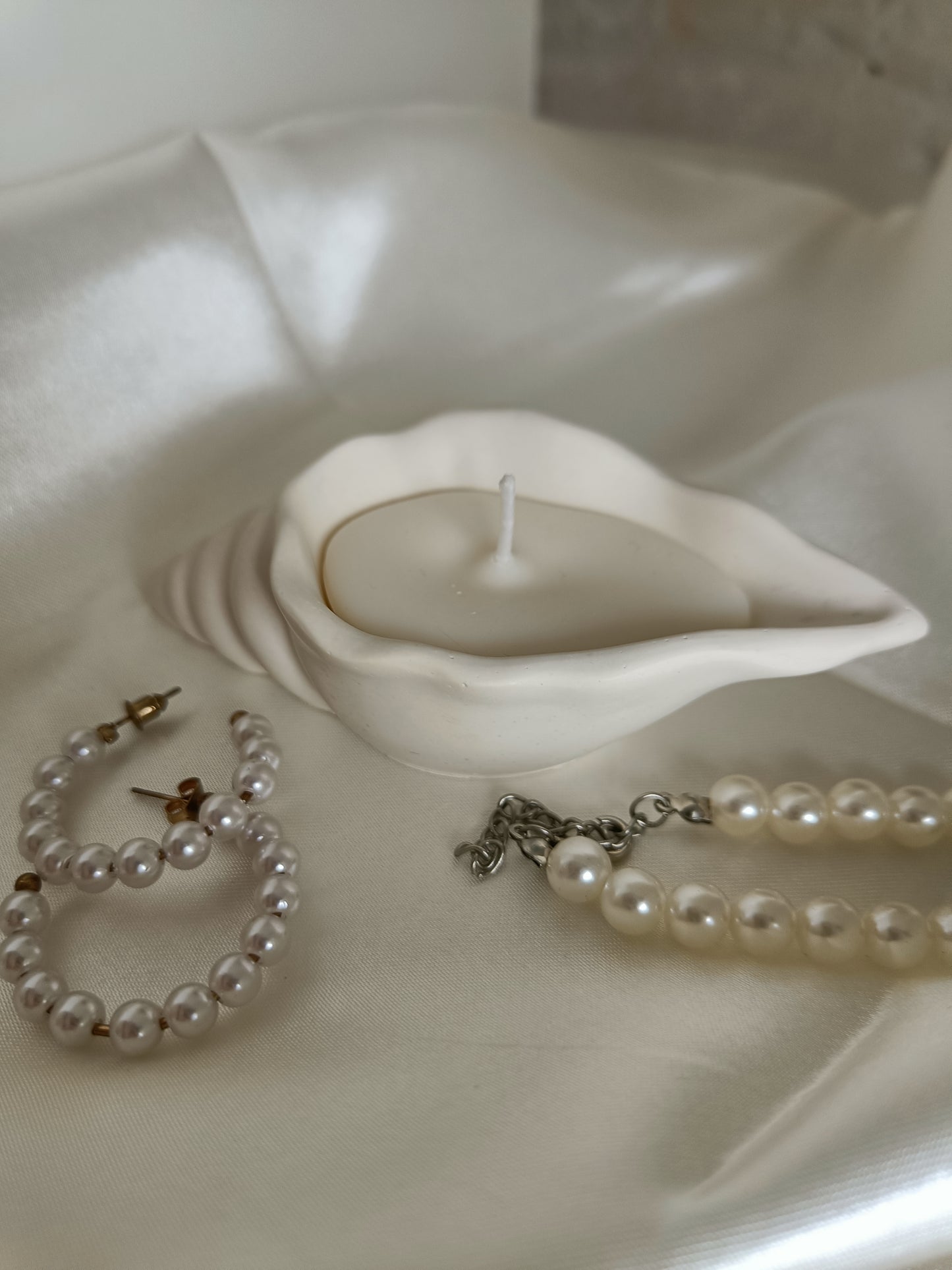 Small Conch Shell Candle