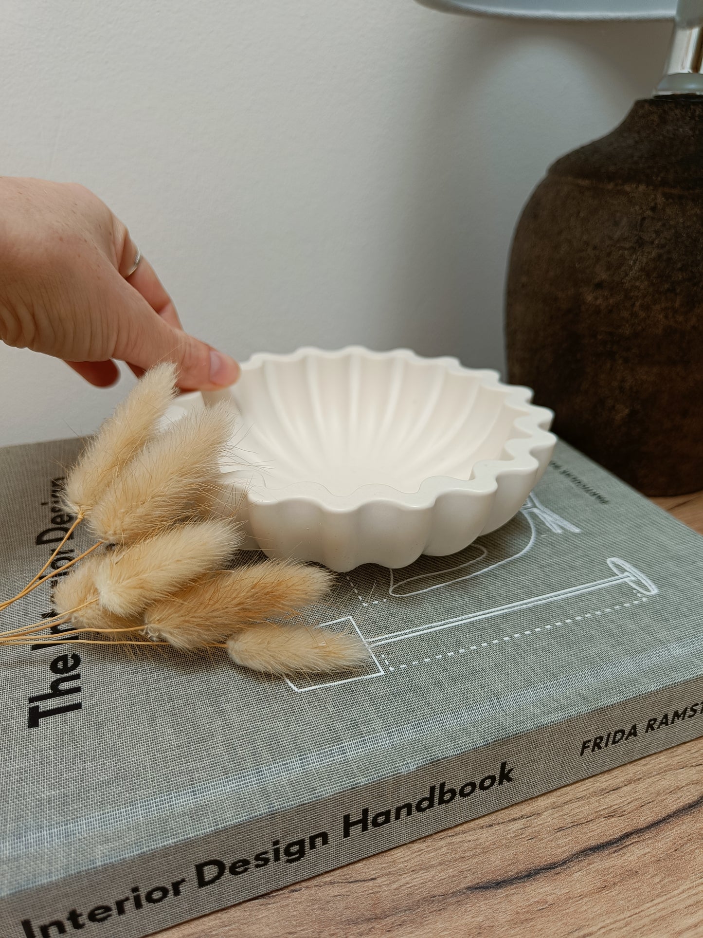 Irregular Natural Cream Decor Bowl Dish