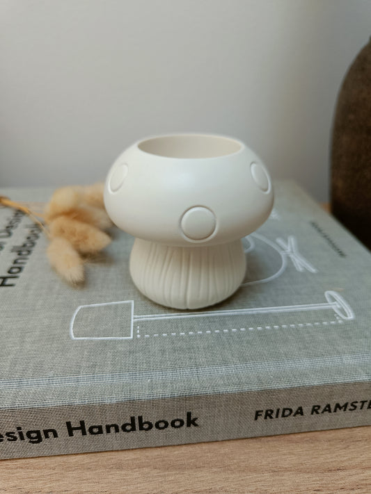 Mushroom Autumn Candlestick Holder Decoration