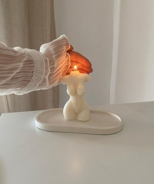 Woman Figure Candle