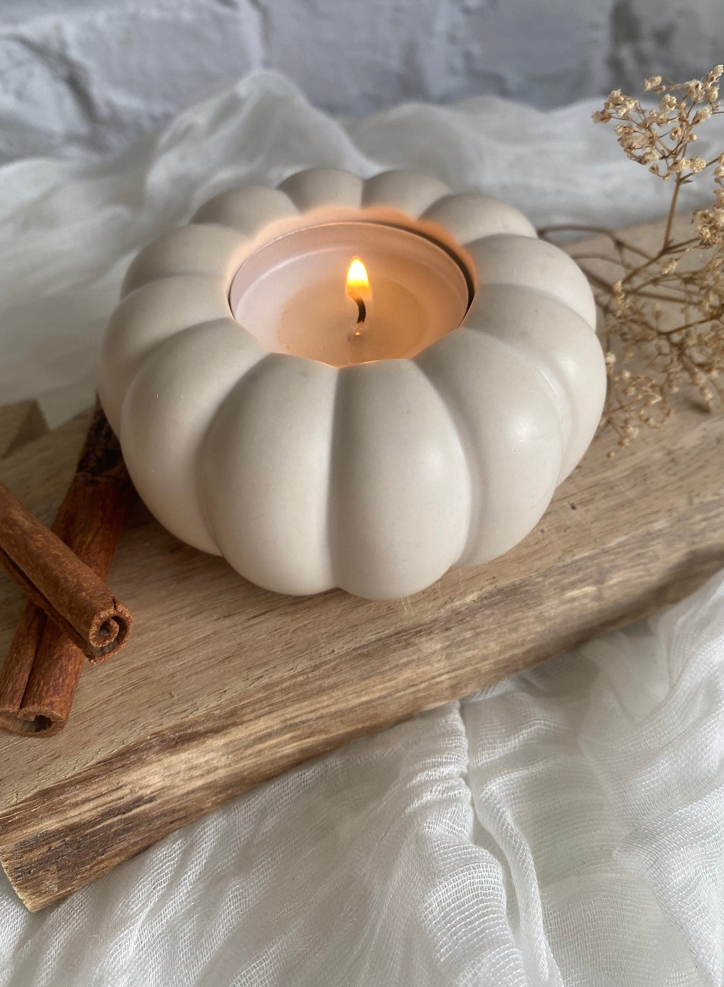 Pumpkin Tea light Holder