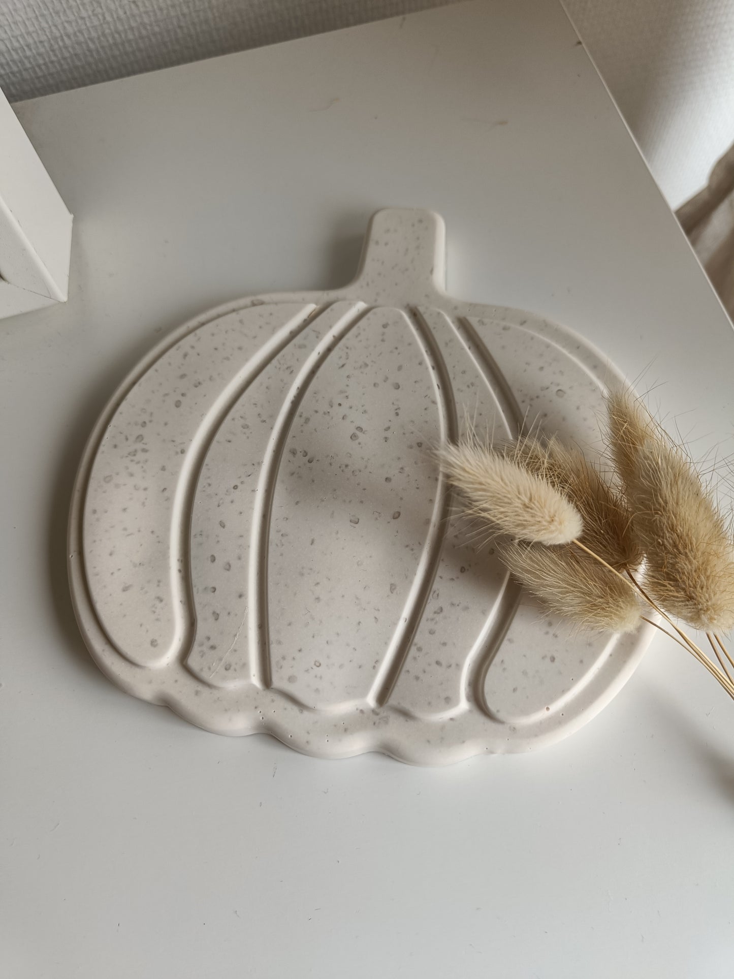 Pumpkin Decor Plate