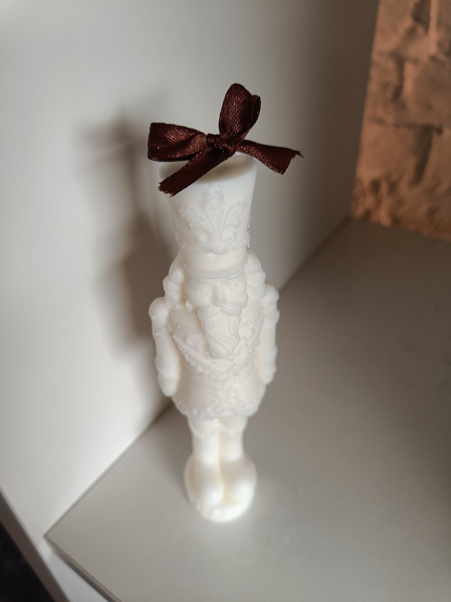 Nutcracker Christmas Candle