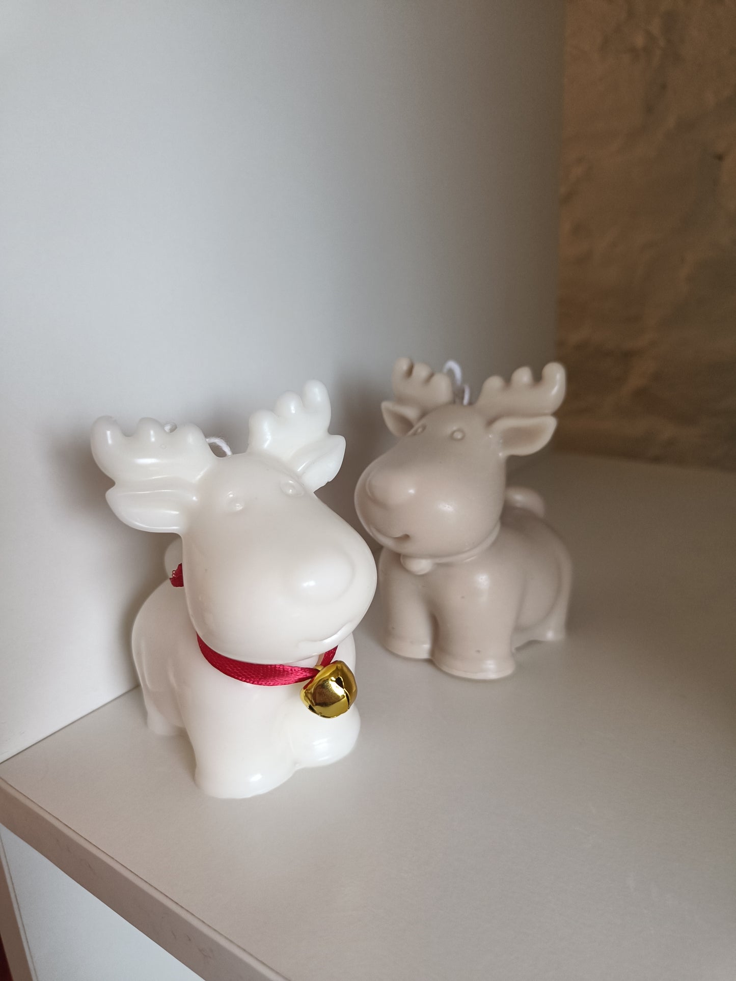 Reindeer Decor Candle