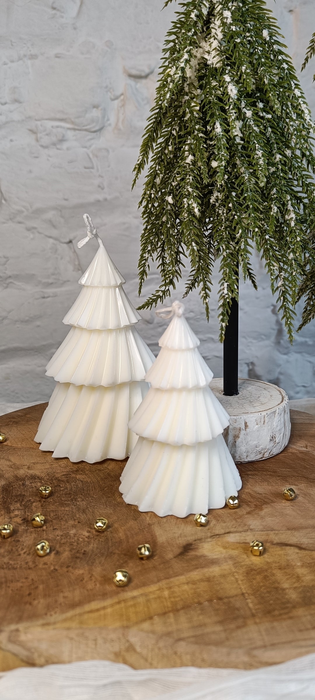 Winter Tree Decor Candles