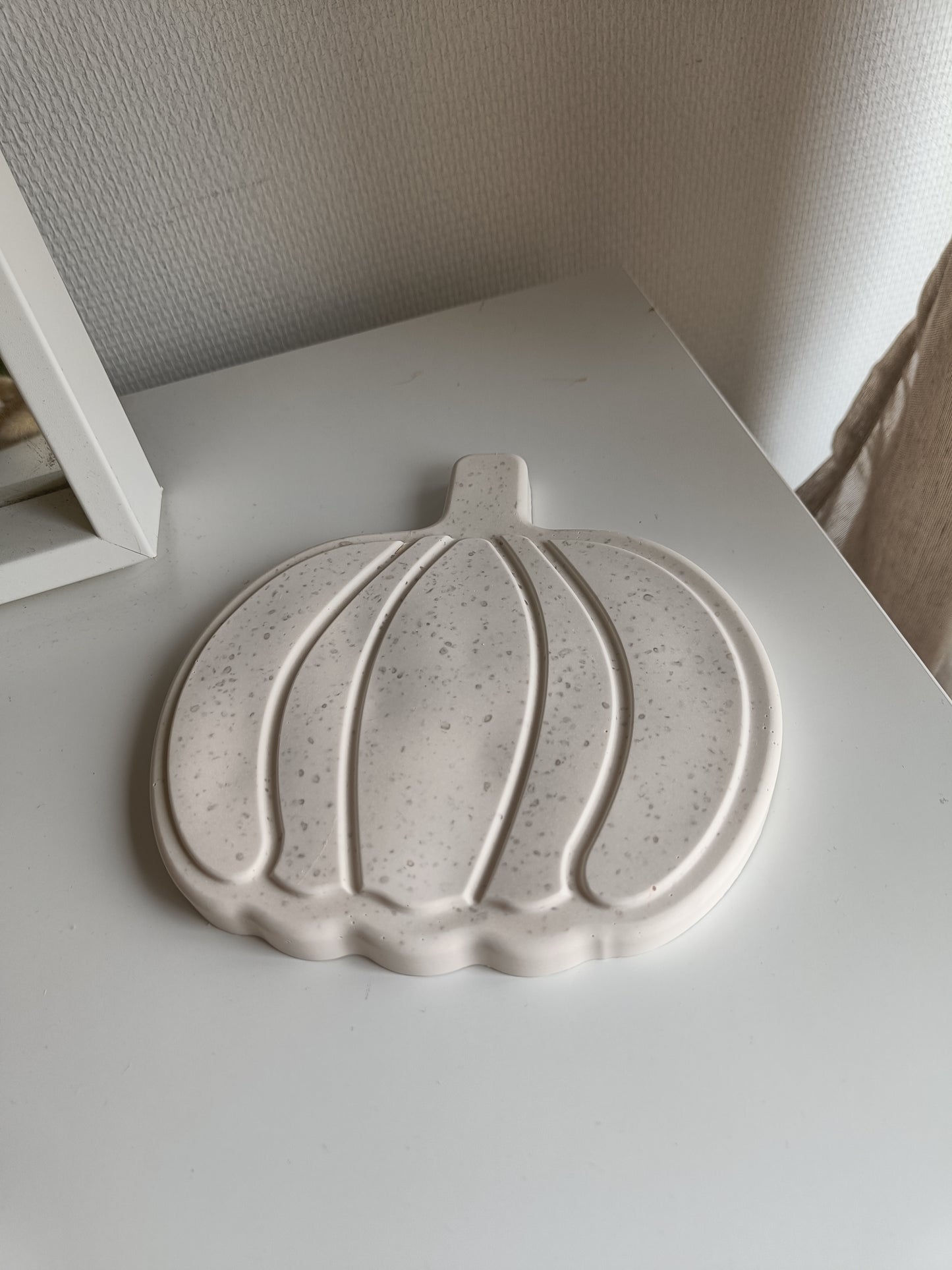 Pumpkin Decor Plate