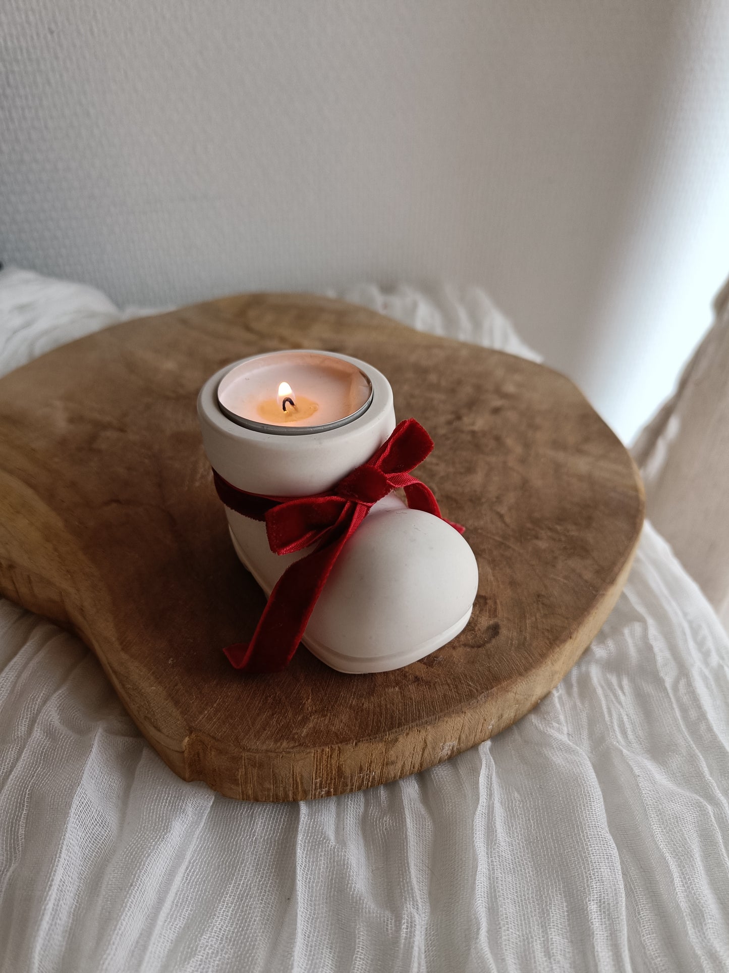 Santa's Boot Tea light Holder