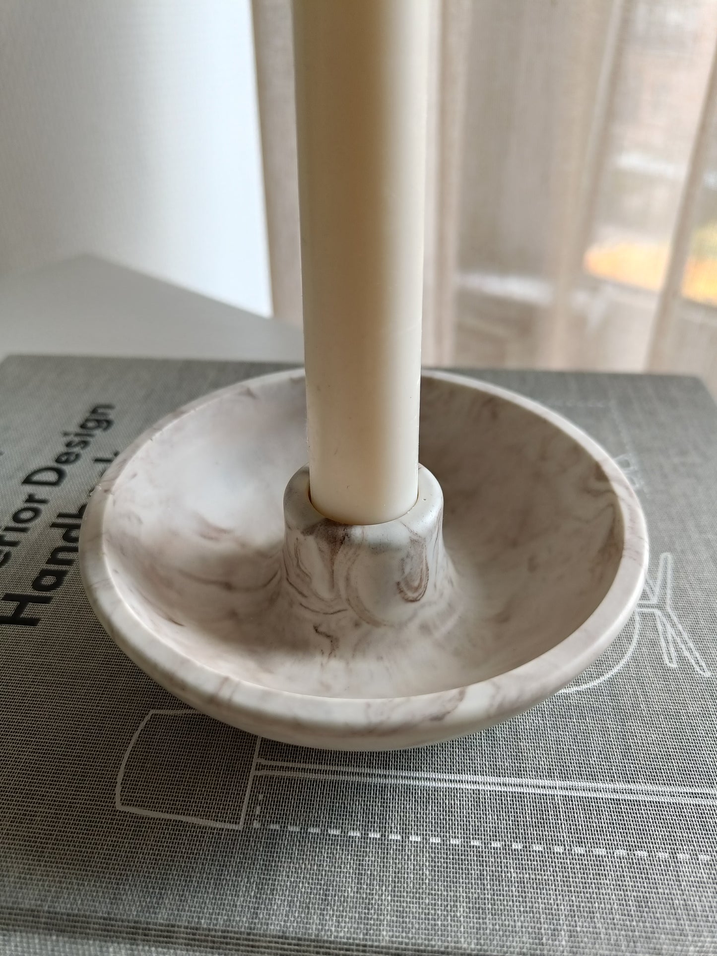 Marble Candle Holder