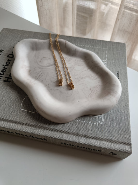 Large Wavy Decor Tray